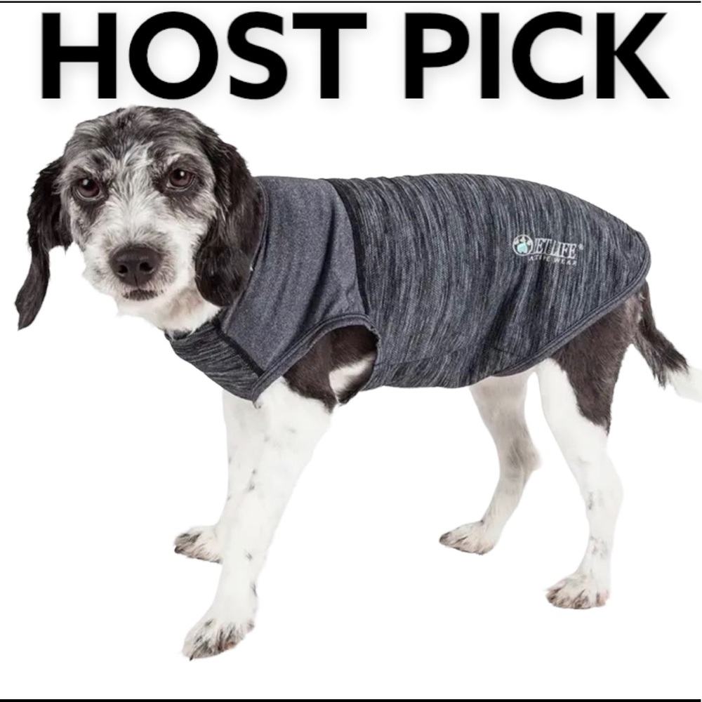 🐾 HOST PICK  🐾 Pet Life Active Aero Pawlse Heathered T-Shirt Size Small NWT - Picture 7 of 13
